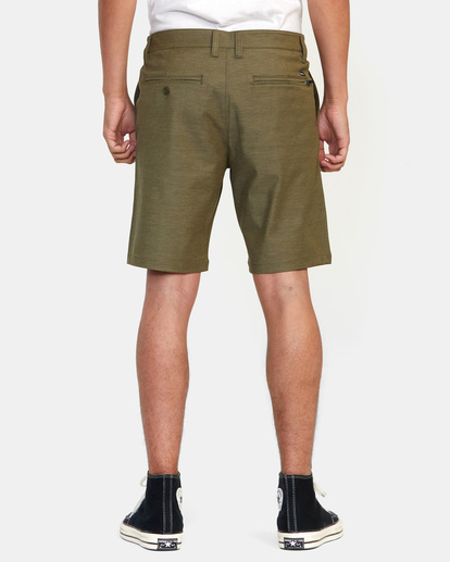 2 Back In Hybrid Walkshorts 19" Green AVYWS00209 RVCA