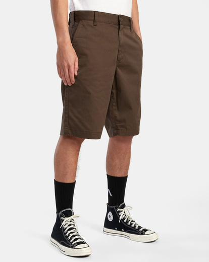 6 Americana Walkshorts 22" Brown AVYWS00222 RVCA