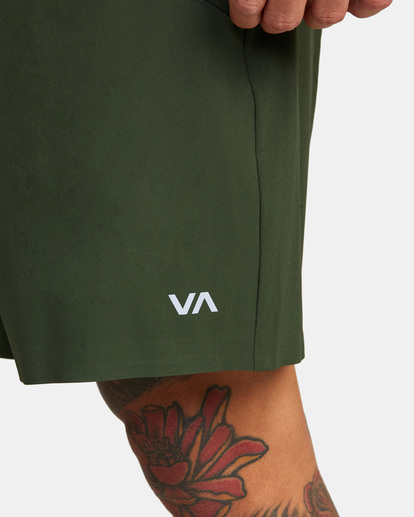 2 Yogger Plus 18" Training Shorts Brown AVYWS00234 RVCA