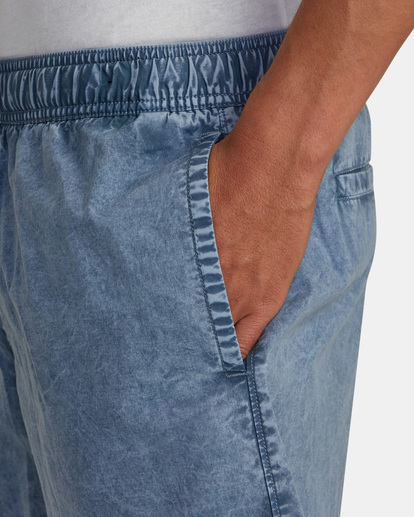 7 Civic Tropics Hybrid Boardshorts Blue AVYWS00240 RVCA