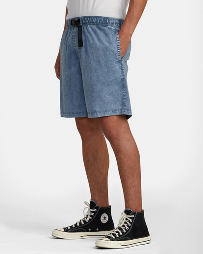 2 Civic Tropics Hybrid Boardshorts Blue AVYWS00240 RVCA