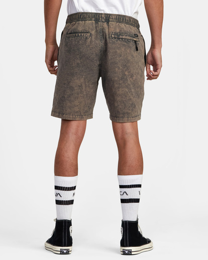 1 Civic Tropics Hybrid Boardshorts Black AVYWS00240 RVCA
