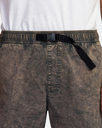 6 Civic Tropics Hybrid Boardshorts Black AVYWS00240 RVCA