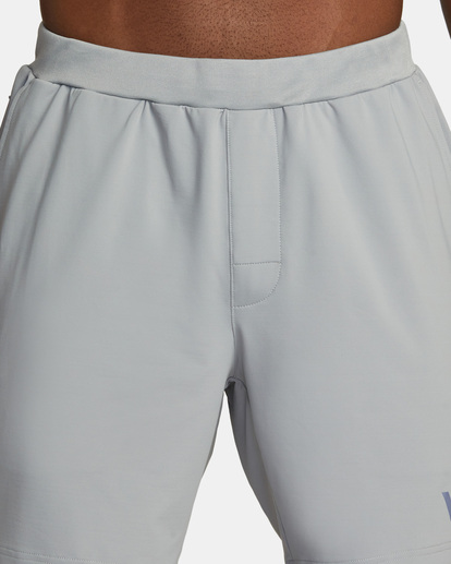 8 VA Sport Trainer Elastic Waist Shorts Beige AVYWS00260 RVCA