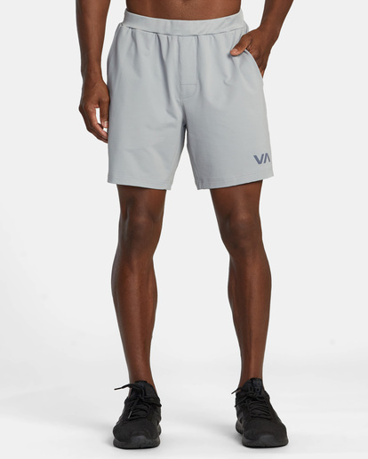 0 VA Sport Trainer Elastic Waist Shorts Beige AVYWS00260 RVCA