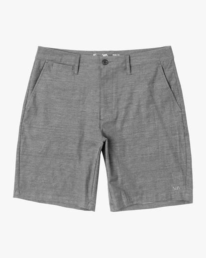 8 Back In Hybrid 19" Shorts Grey AVYWS00286 RVCA