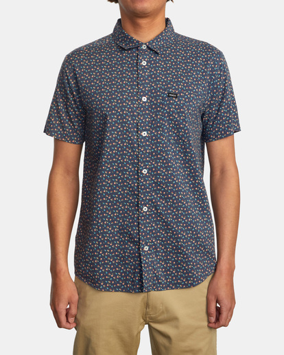 1 Sundowner Floral Short Sleeve Shirt  AVYWT00280 RVCA