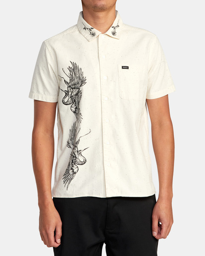 1 Benj Crane Short Sleeve Shirt  AVYWT00308 RVCA