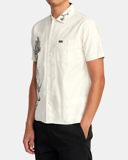 4 Benj Crane Short Sleeve Shirt  AVYWT00308 RVCA