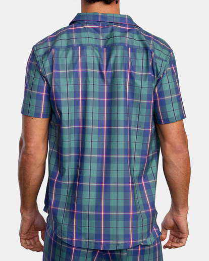 2 Dib Woven Short Sleeve Shirt  AVYWT00327 RVCA