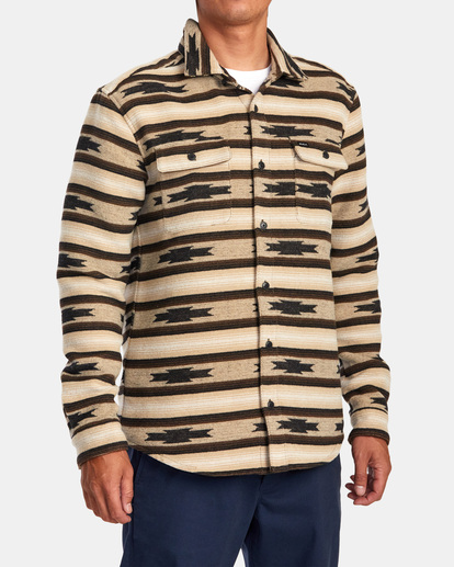 RVCA Blanket Long Sleeve Shirt