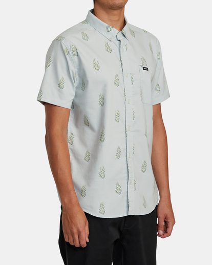 5 That'll Do Print Short Sleeve Shirt Green AVYWT00368 RVCA