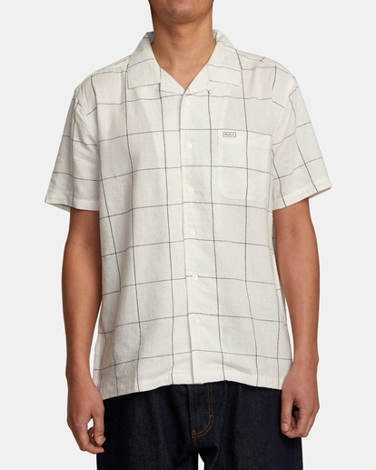 7 Hi Grade - Chemise manches courtes Unisexe Blanc AVYWT00382 RVCA