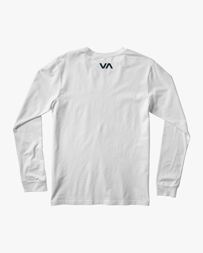 1 Icon Performance Long Sleeve Tee White AVYZT00178 RVCA