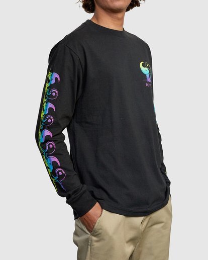 YINGYANG FRIENDS LONG SLEEVE TEE | RVCA