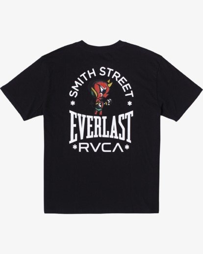 EVERLAST X SMITH STREET BIG ANGEL SHORT SLEEVE WORKOUT T-SHIRT | RVCA