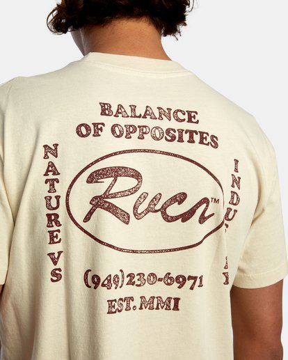 7 Cooper Short Sleeve Tee  AVYZT00592 RVCA