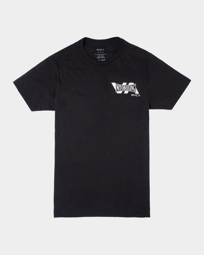 0 Nito Boxing Big VA Short Sleeve Tee Black AVYZT00888 RVCA