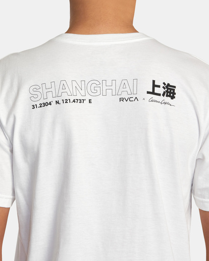 7 Curren Shanghai Tee White AVYZT01062 RVCA