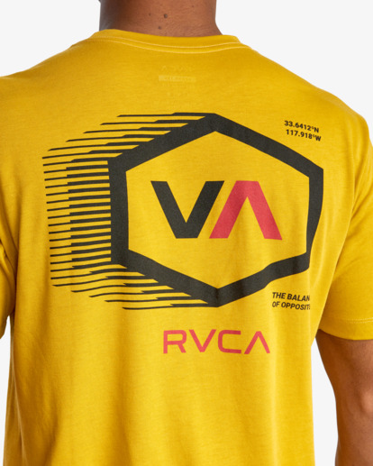 13 Tech Hex Tee  AVYZT01091 RVCA