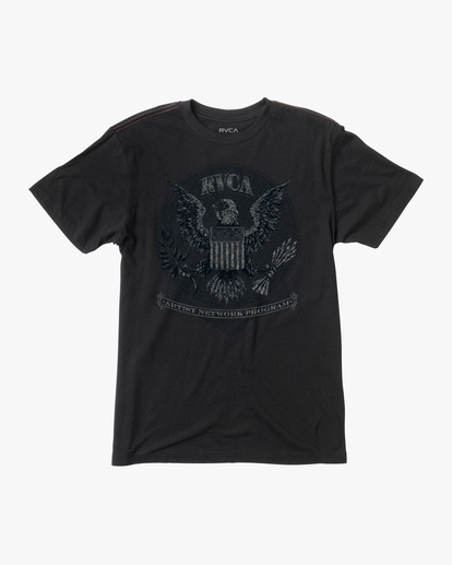 0 Diplomatic Tee Black AVYZT01227 RVCA