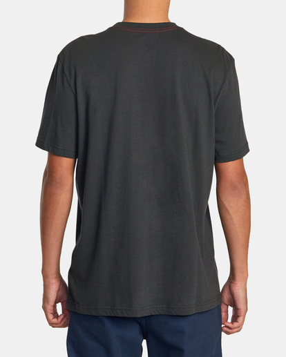 2 Diplomatic Tee Black AVYZT01227 RVCA