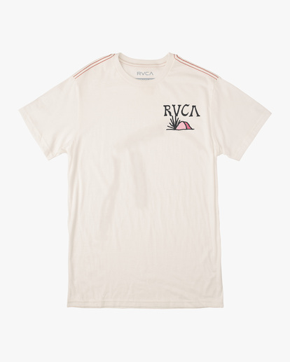 0 Desert Trail Tee White AVYZT01228 RVCA
