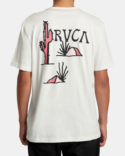 3 Desert Trail Tee White AVYZT01228 RVCA