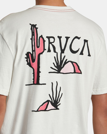7 Desert Trail Tee White AVYZT01228 RVCA