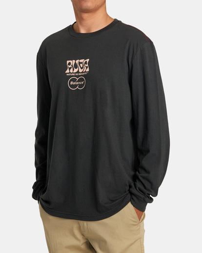 4 Local Biz Long Sleeve Tee  AVYZT01234 RVCA