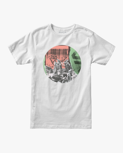 0 Motors Tee White AVYZT01247 RVCA