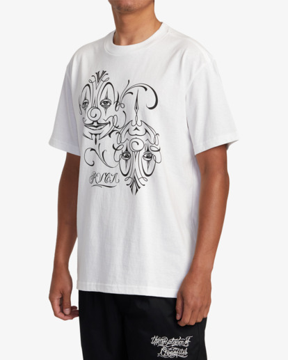 Mister Cartoon Balance Clowns Tee | RVCA