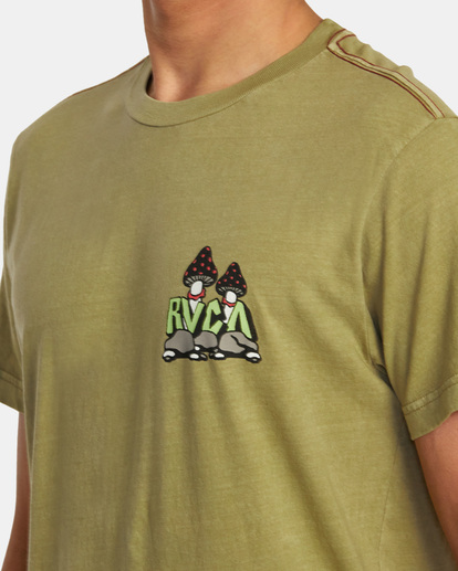 6 Mycelyum Tee Beige AVYZT01266 RVCA