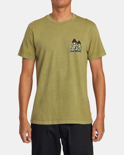 2 Mycelyum Tee Beige AVYZT01266 RVCA