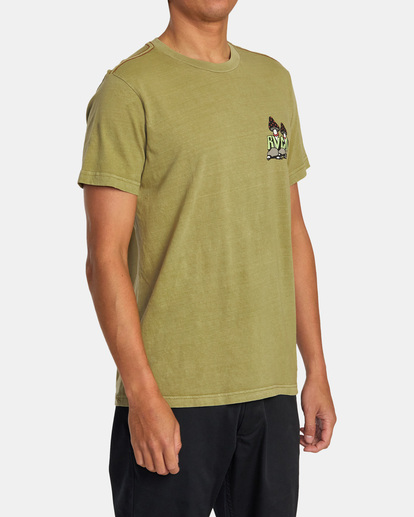 5 Mycelyum Tee Beige AVYZT01266 RVCA