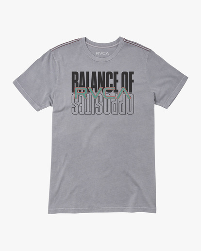 0 Title Card Tee Green AVYZT01271 RVCA