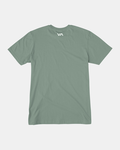 1 Icon Tee Green AVYZT01365 RVCA