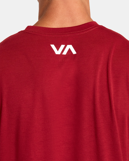 6 Icon Tee Grey AVYZT01365 RVCA