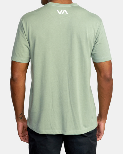 5 Icon Tee Green AVYZT01365 RVCA