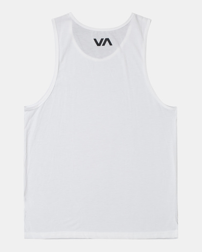 1 Icon Tank Top White AVYZT01366 RVCA