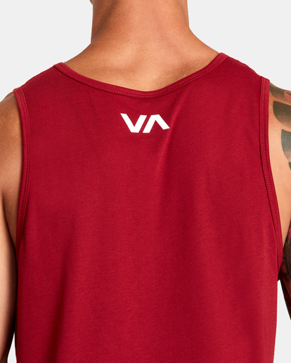 6 Icon Tank Top Grey AVYZT01366 RVCA