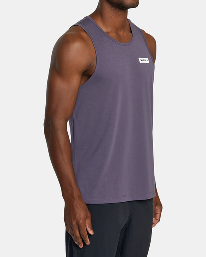3 Icon Tank Top Black AVYZT01366 RVCA