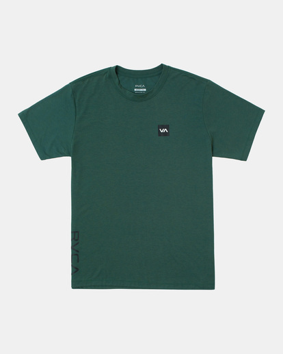 0 RVCA 2X Tee Green AVYZT01368 RVCA
