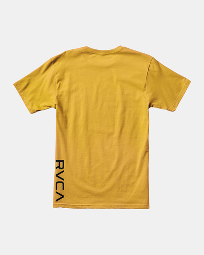 1 RVCA 2X Tee Yellow AVYZT01368 RVCA