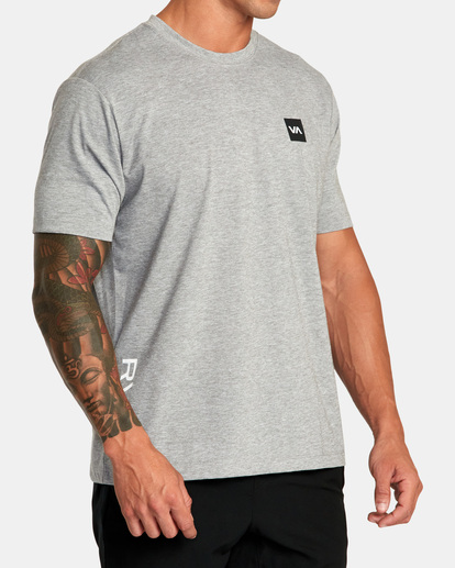 4 RVCA 2X Tee Grey AVYZT01368 RVCA