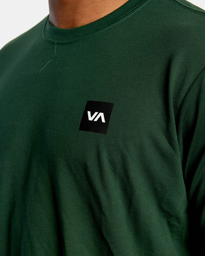 6 RVCA 2X Tee Green AVYZT01368 RVCA