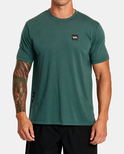 2 RVCA 2X Tee Green AVYZT01368 RVCA