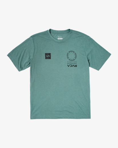 0 VA Mark Tee Blue AVYZT01369 RVCA