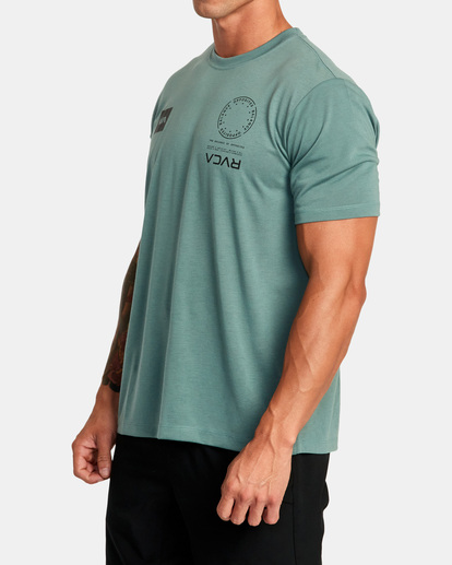 3 VA Mark Tee Blue AVYZT01369 RVCA