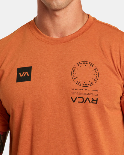 5 VA Mark Tee Black AVYZT01369 RVCA